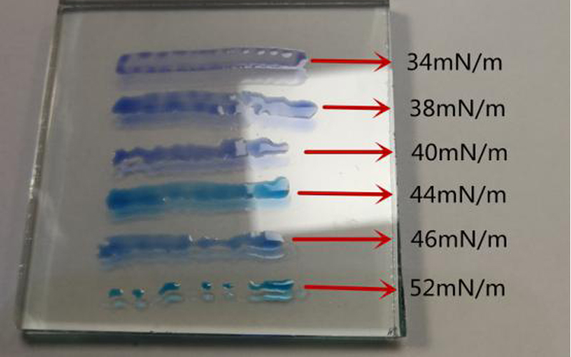 等離子表面處理前后對比
