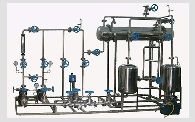 管路及換熱器拆裝實訓裝置
