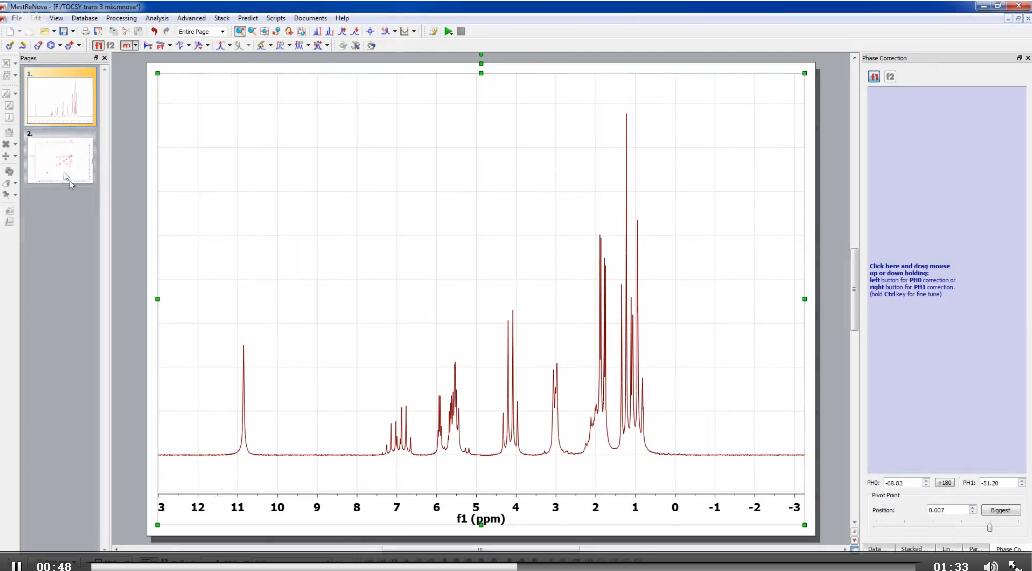 Pulsar牛津小核磁圖譜